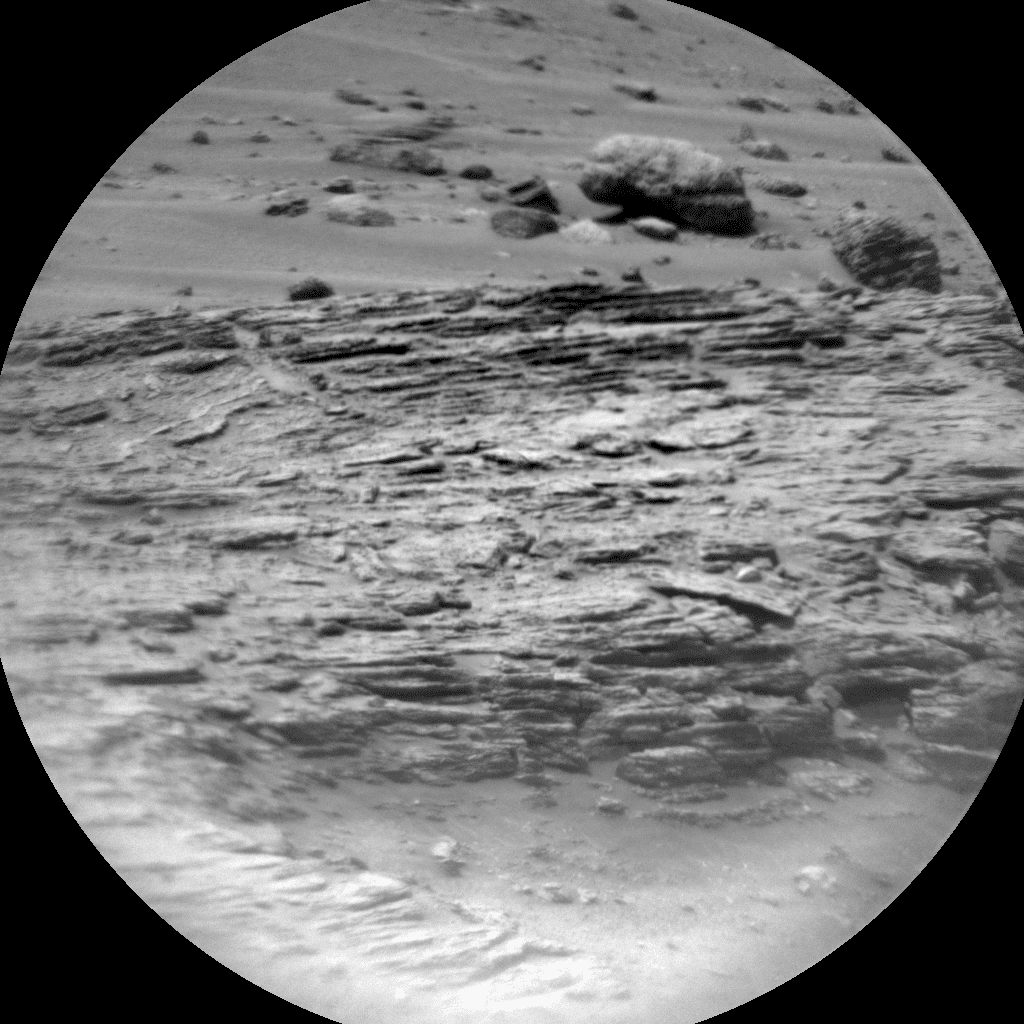 Foto de Marte da câmera CHEMCAM_RMI