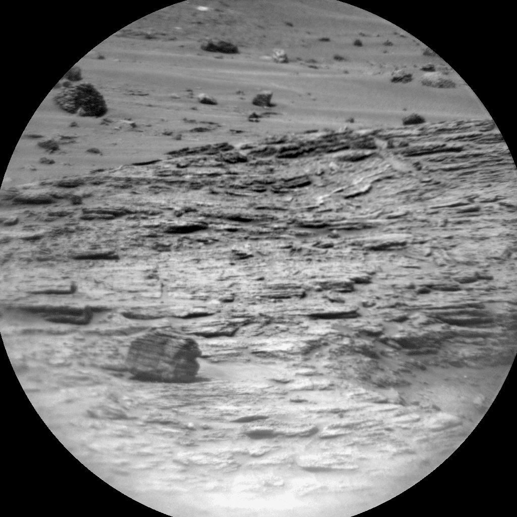 Foto de Marte da câmera CHEMCAM_RMI