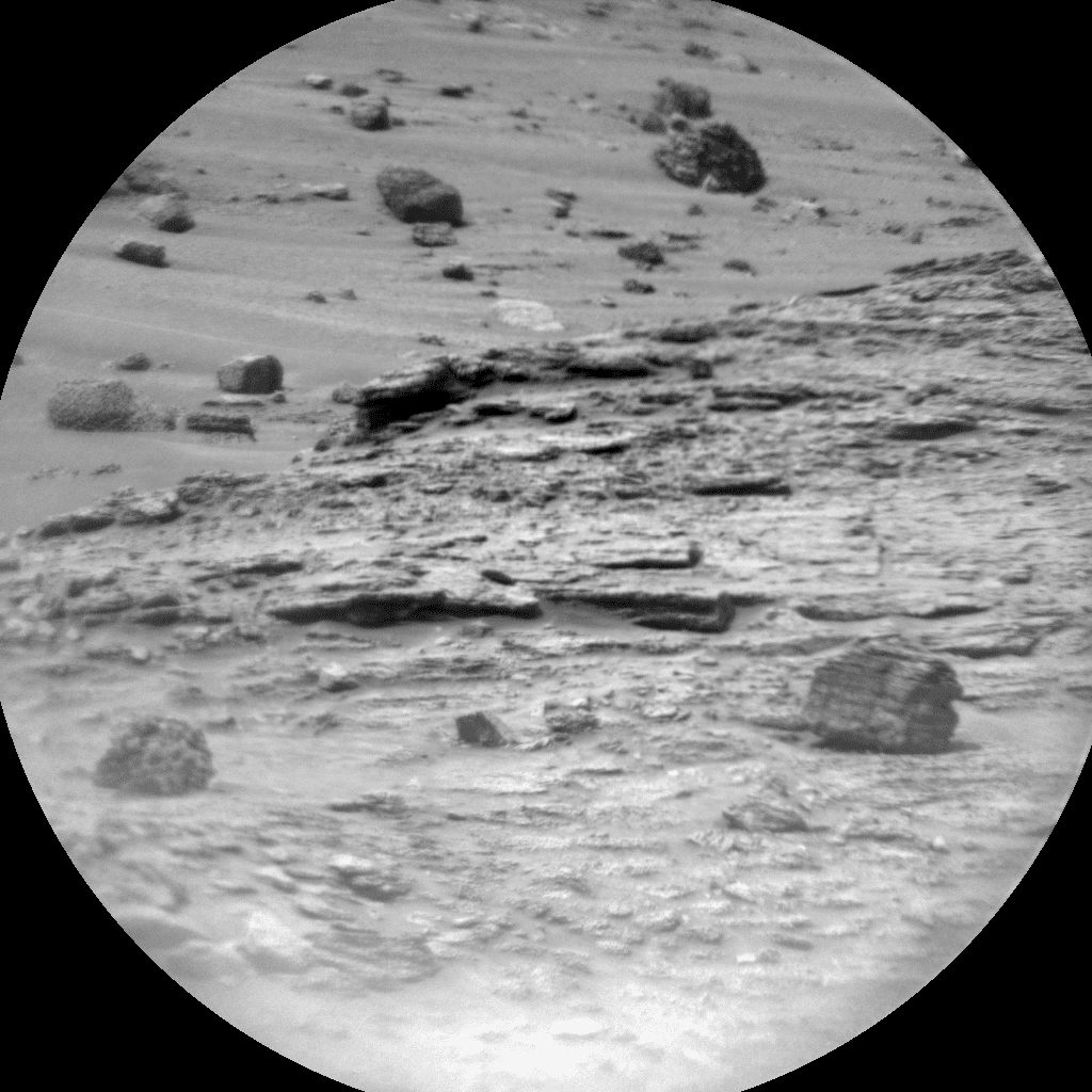 Foto de Marte da câmera CHEMCAM_RMI