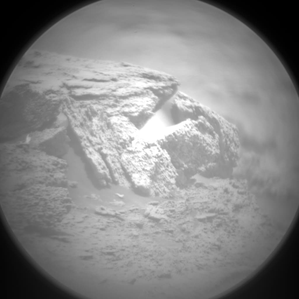 Foto de Marte da câmera CHEMCAM_RMI