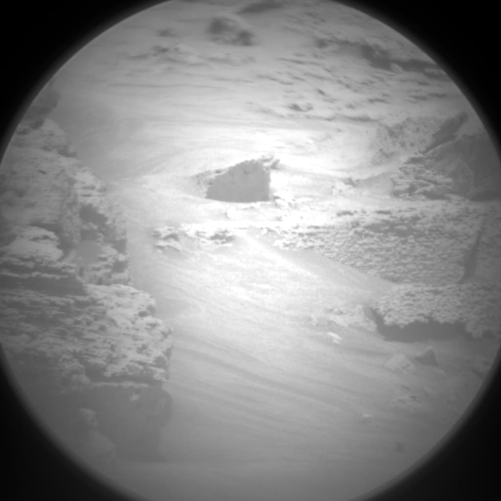 Foto de Marte da câmera CHEMCAM_RMI