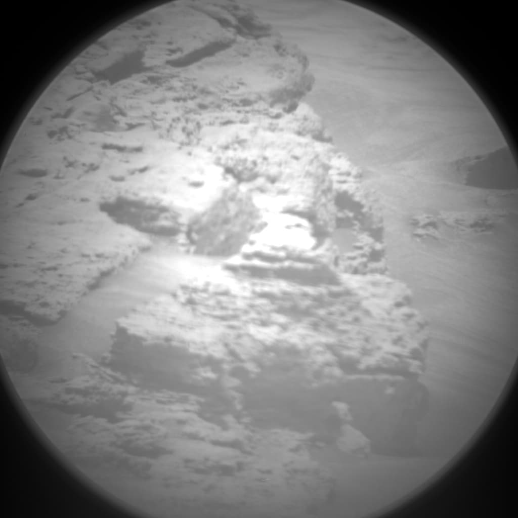 Foto de Marte da câmera CHEMCAM_RMI