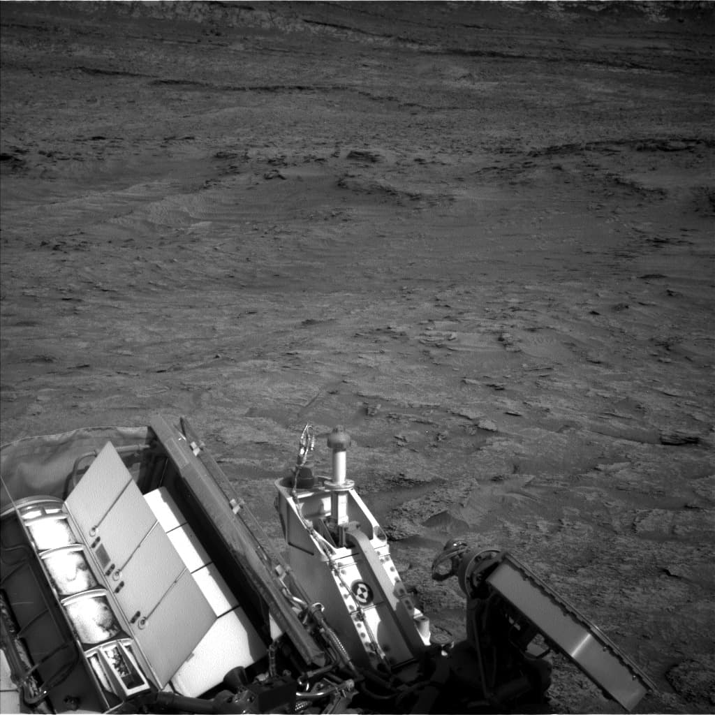 Foto de Marte da câmera NAV_LEFT_B