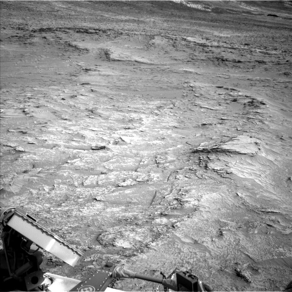 Foto de Marte da câmera NAV_LEFT_B