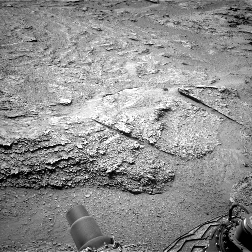 Foto de Marte da câmera NAV_LEFT_B