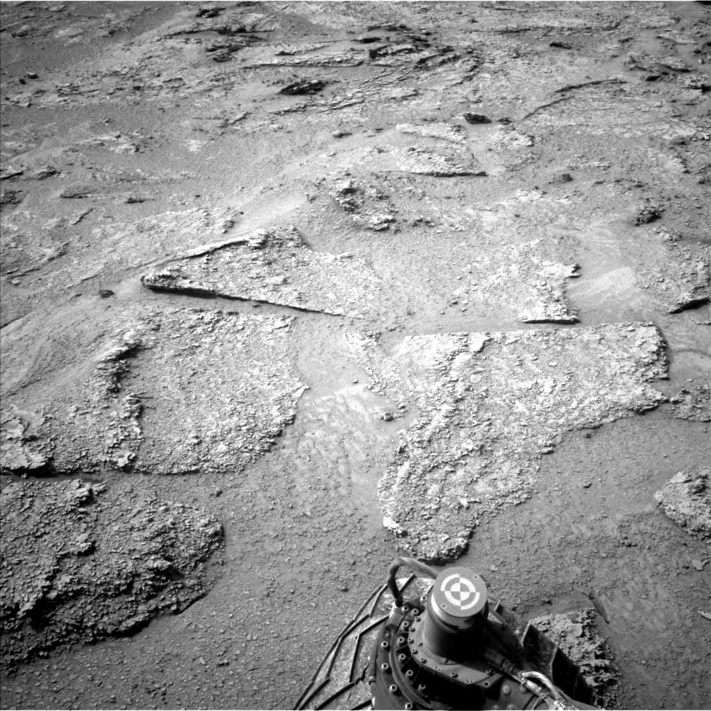 Foto de Marte da câmera NAV_LEFT_B