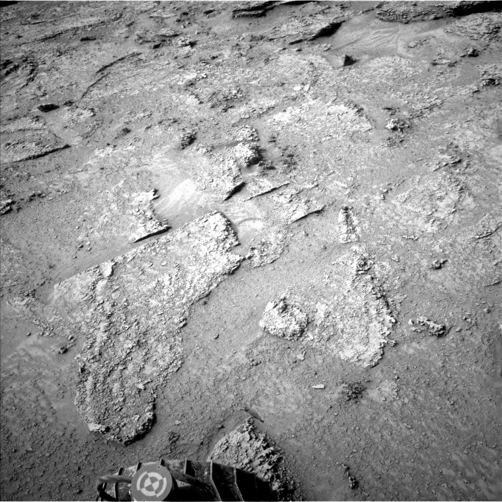 Foto de Marte da câmera NAV_LEFT_B