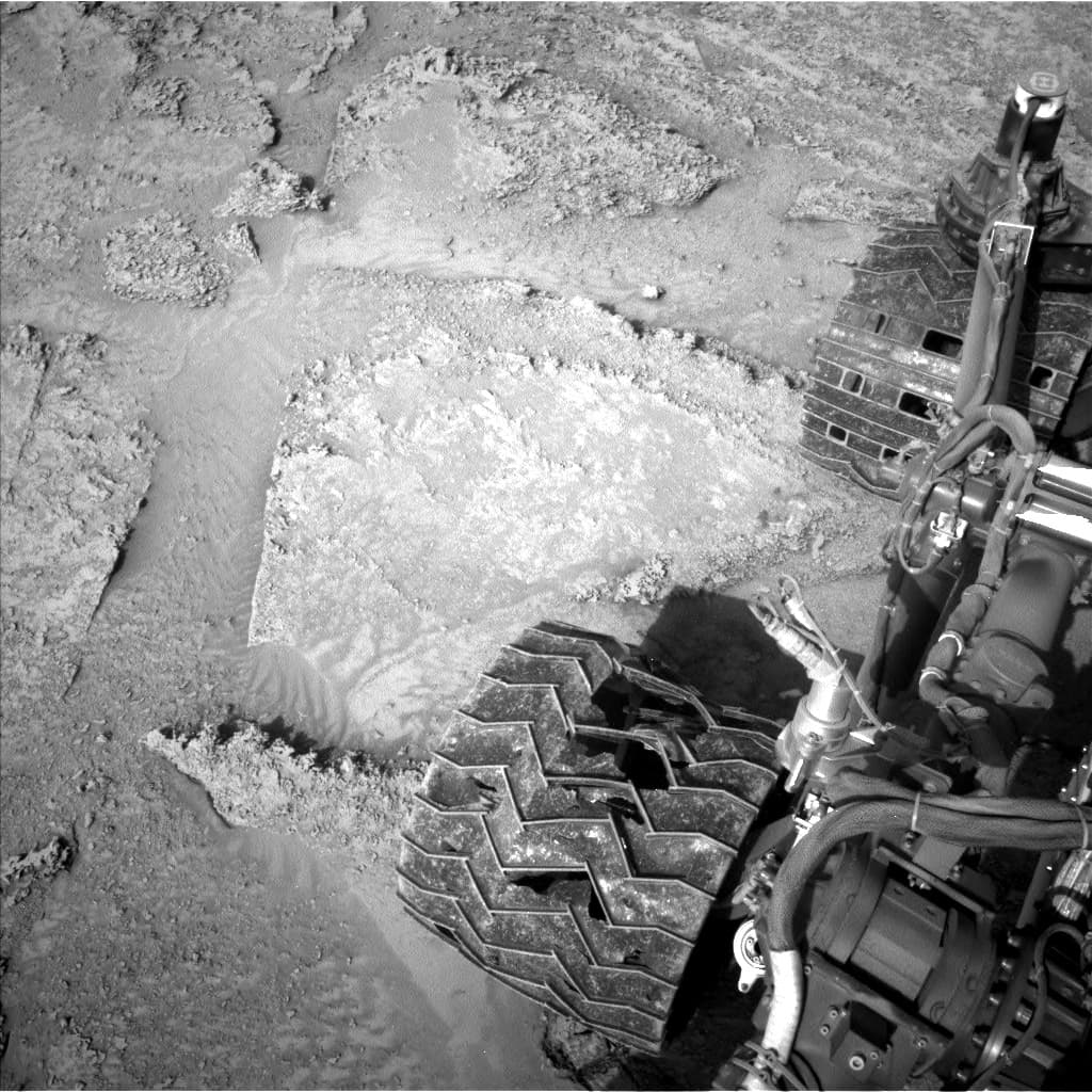 Foto de Marte da câmera NAV_LEFT_B