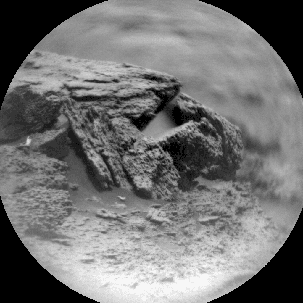 Foto de Marte da câmera CHEMCAM_RMI