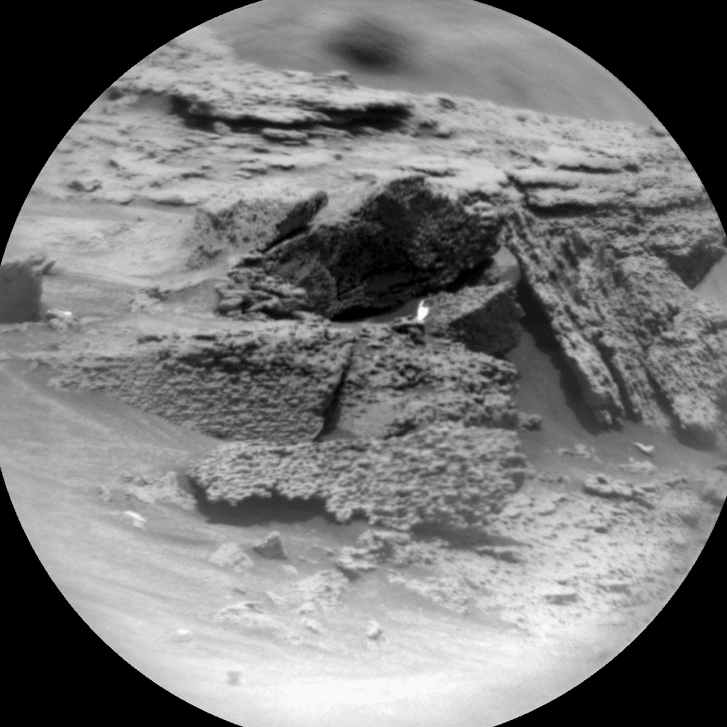 Foto de Marte da câmera CHEMCAM_RMI