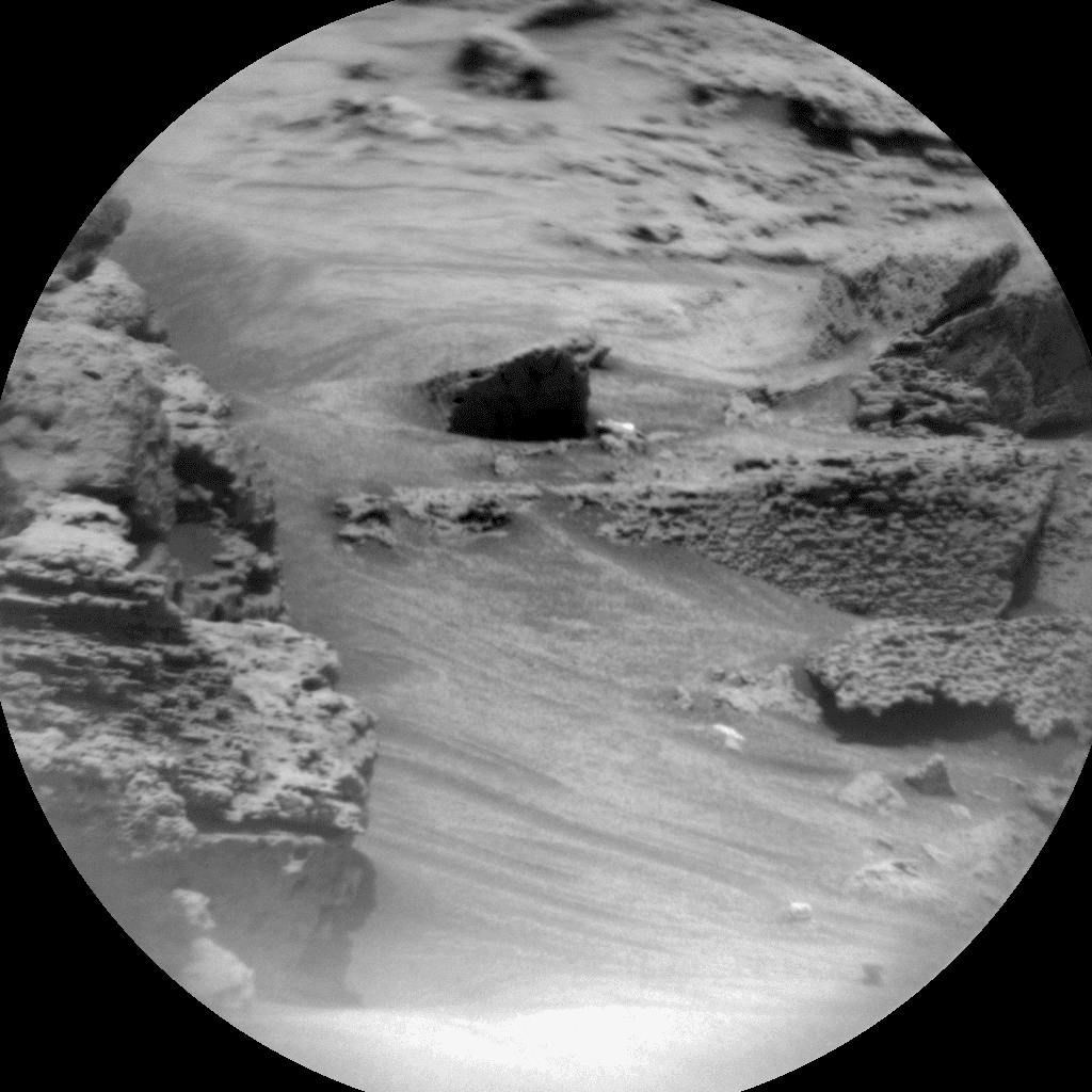 Foto de Marte da câmera CHEMCAM_RMI