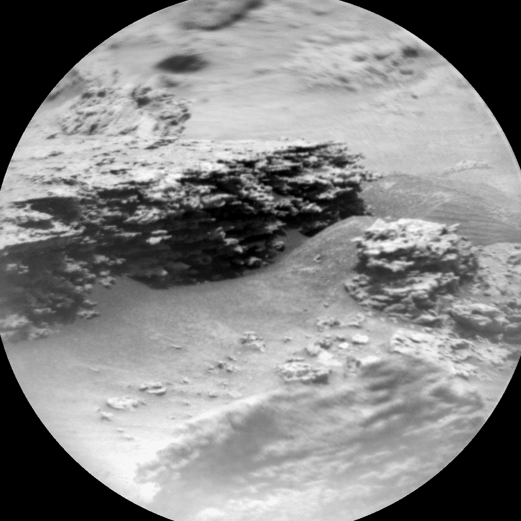 Foto de Marte da câmera CHEMCAM_RMI