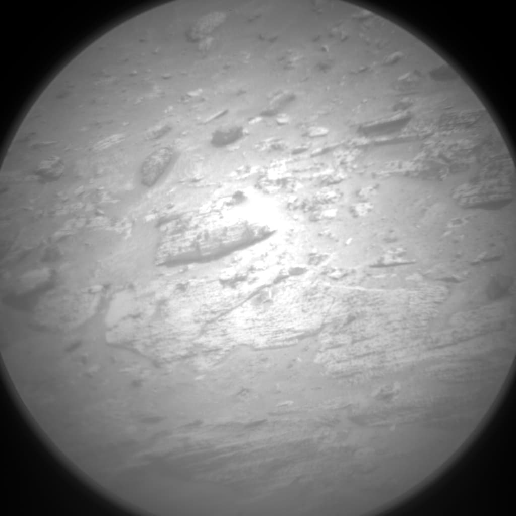 Foto de Marte da câmera CHEMCAM_RMI