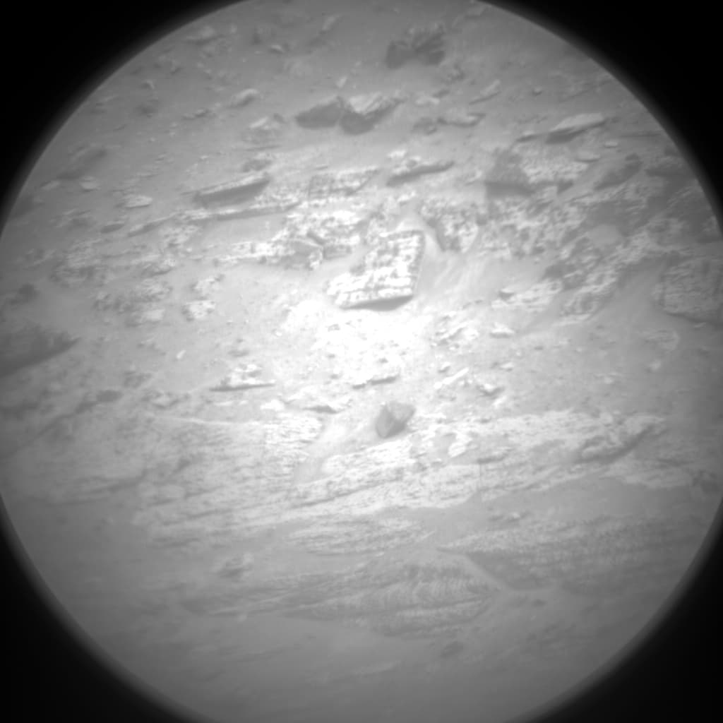 Foto de Marte da câmera CHEMCAM_RMI