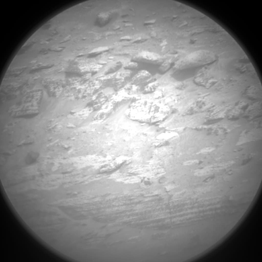 Foto de Marte da câmera CHEMCAM_RMI