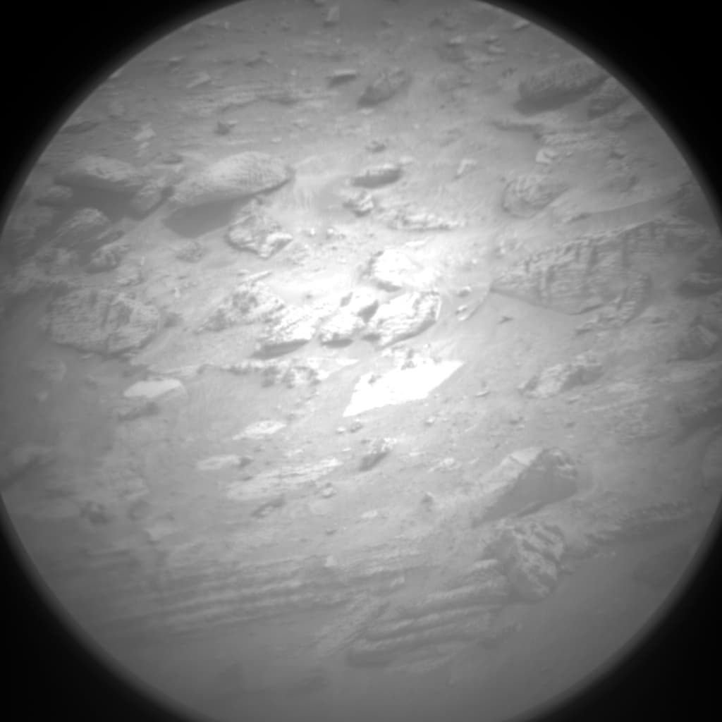 Foto de Marte da câmera CHEMCAM_RMI