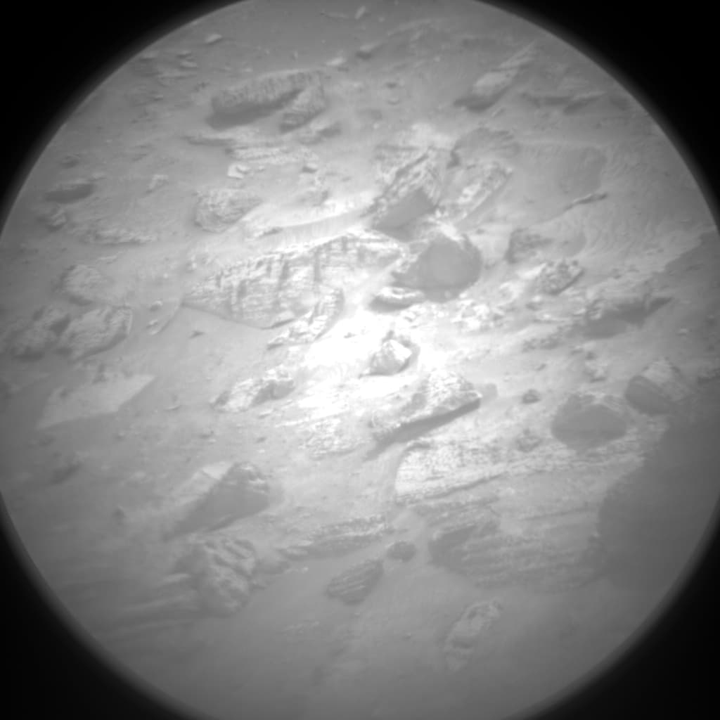 Foto de Marte da câmera CHEMCAM_RMI