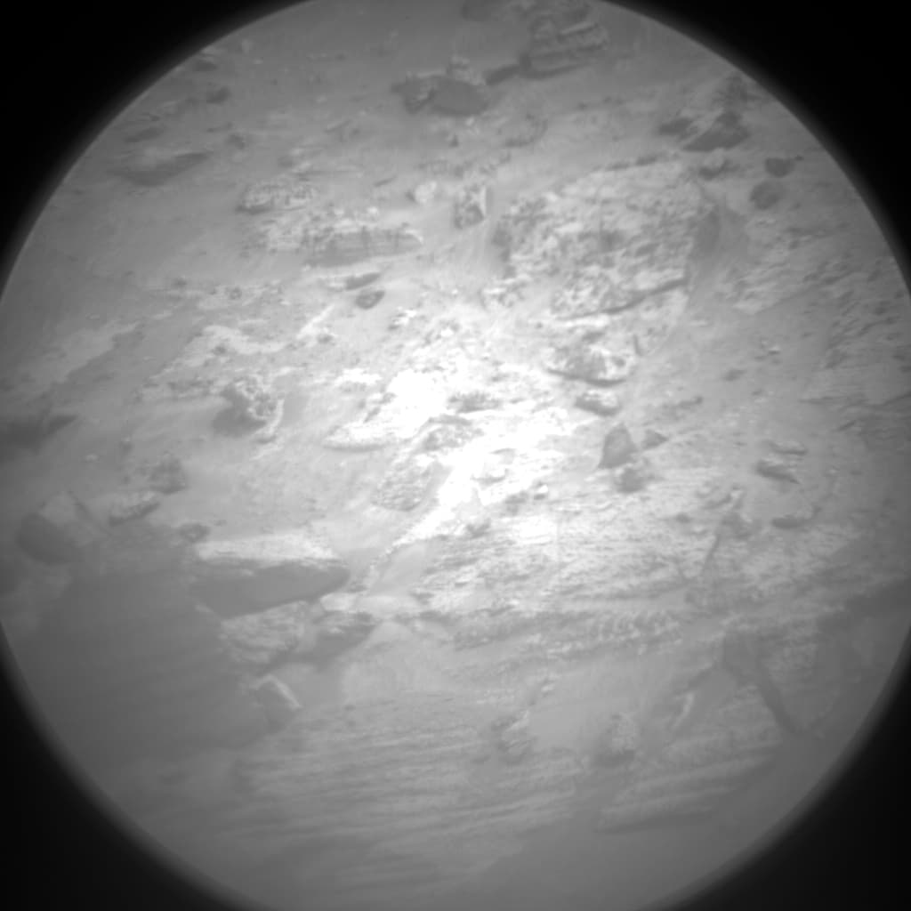 Foto de Marte da câmera CHEMCAM_RMI