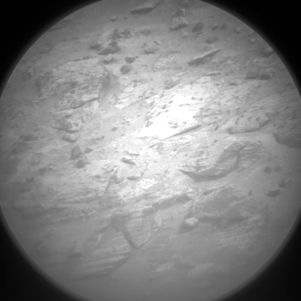 Foto de Marte da câmera CHEMCAM_RMI