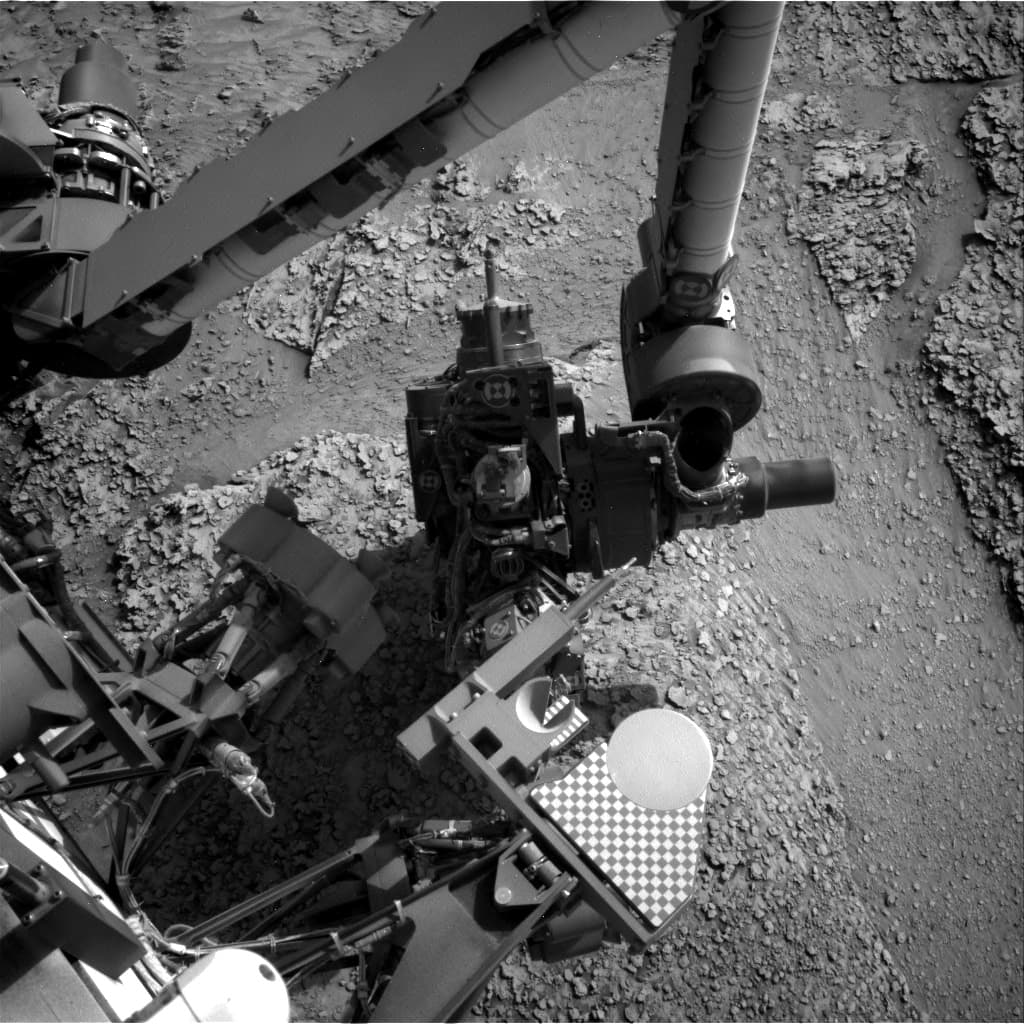 Foto de Marte da câmera NAV_RIGHT_B