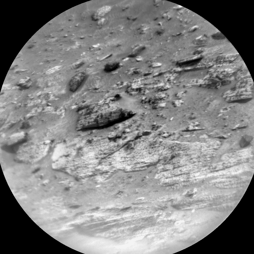 Foto de Marte da câmera CHEMCAM_RMI