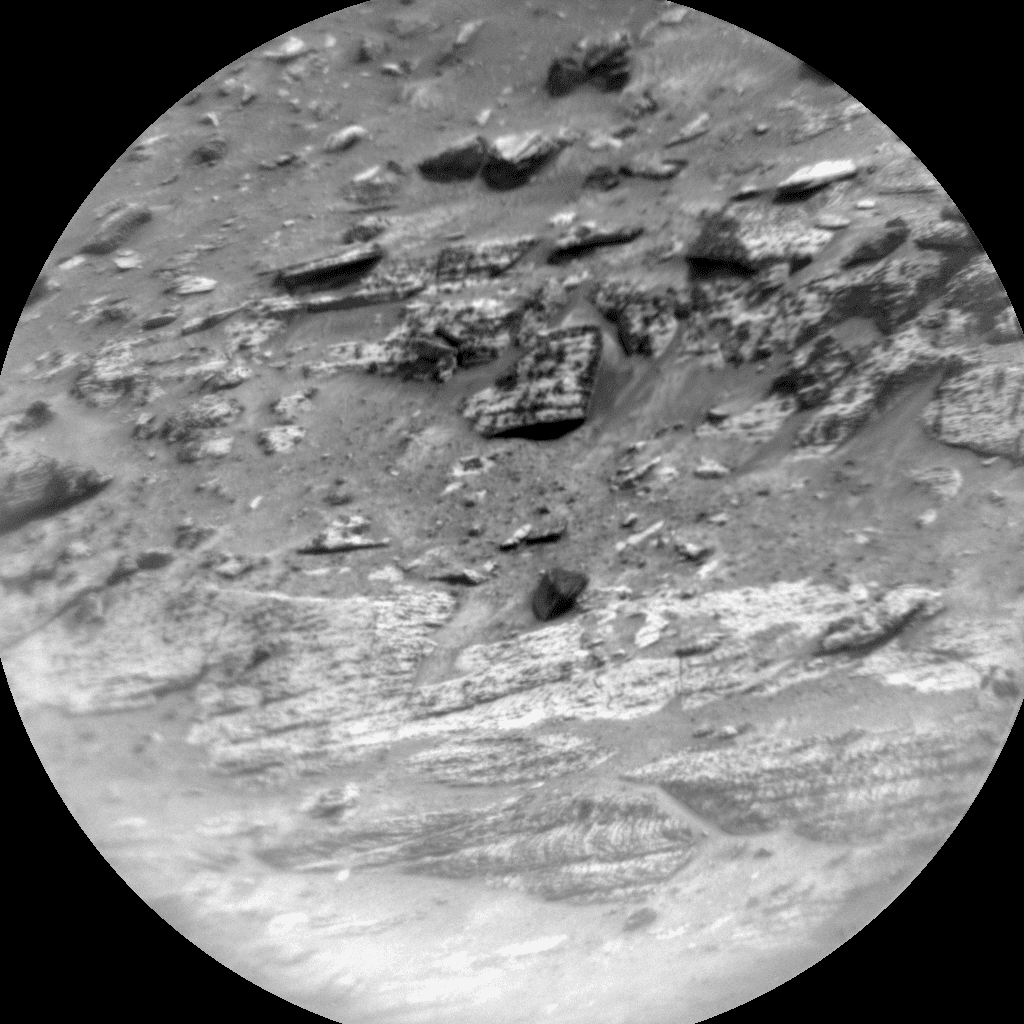 Foto de Marte da câmera CHEMCAM_RMI