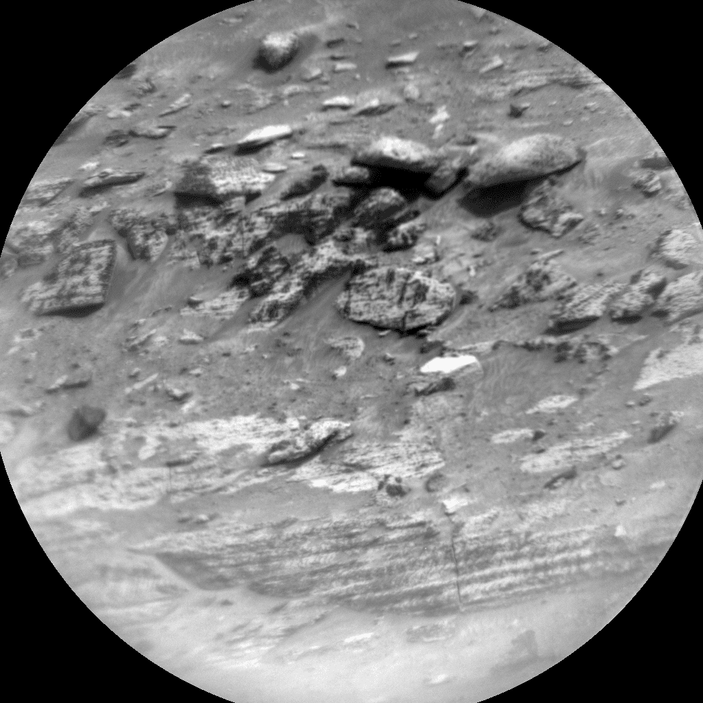 Foto de Marte da câmera CHEMCAM_RMI