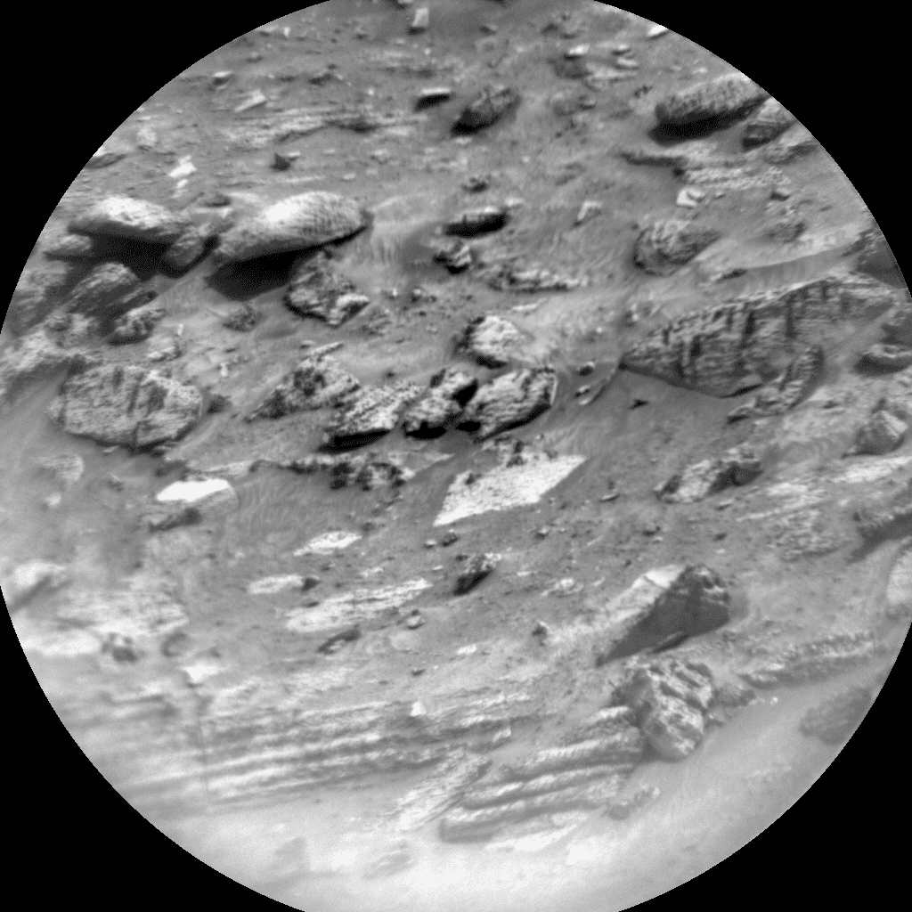 Foto de Marte da câmera CHEMCAM_RMI