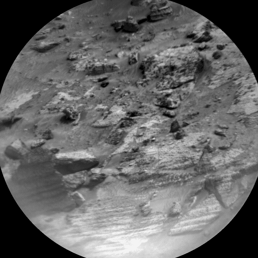 Foto de Marte da câmera CHEMCAM_RMI