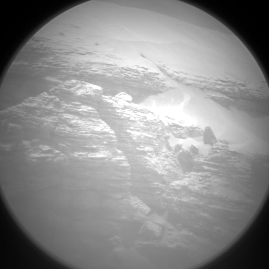 Foto de Marte da câmera CHEMCAM_RMI