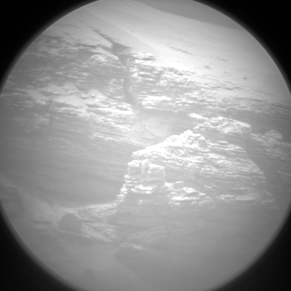 Foto de Marte da câmera CHEMCAM_RMI