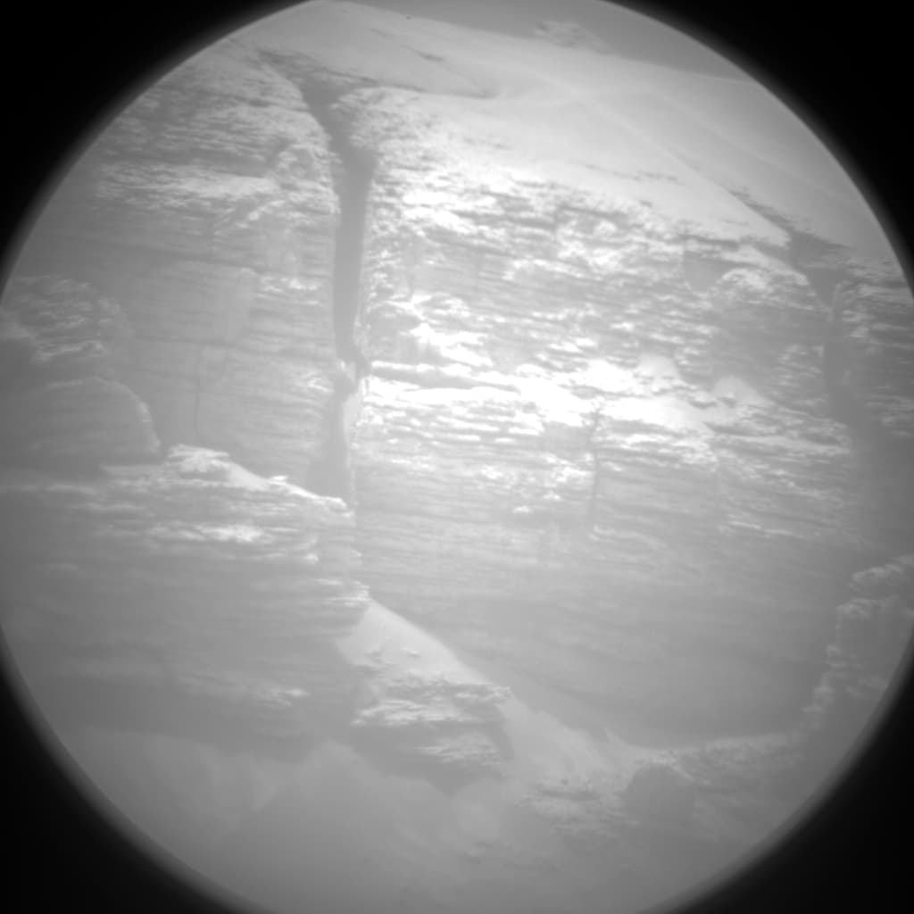 Foto de Marte da câmera CHEMCAM_RMI