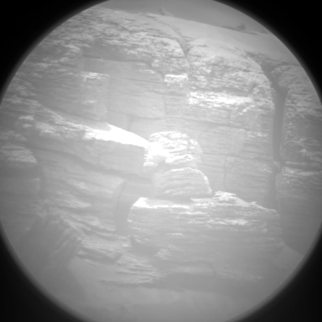 Foto de Marte da câmera CHEMCAM_RMI