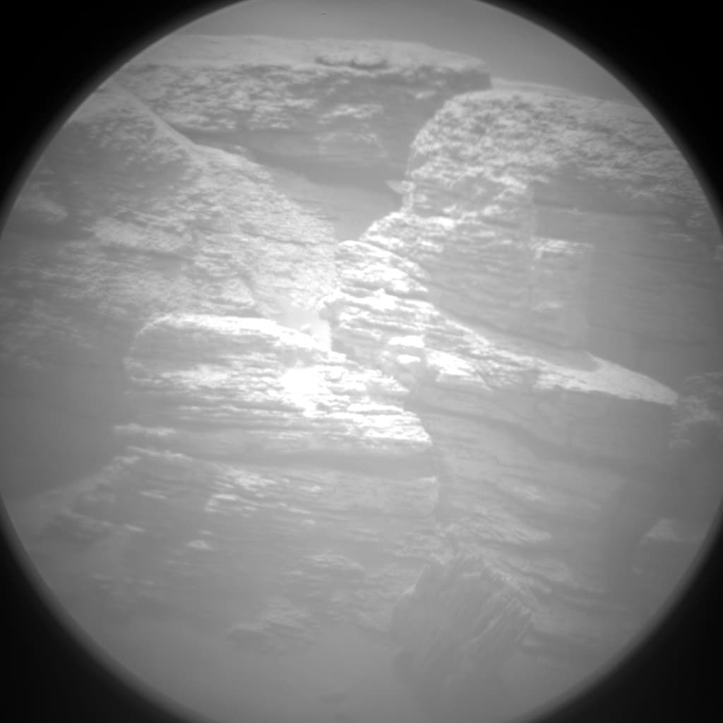 Foto de Marte da câmera CHEMCAM_RMI