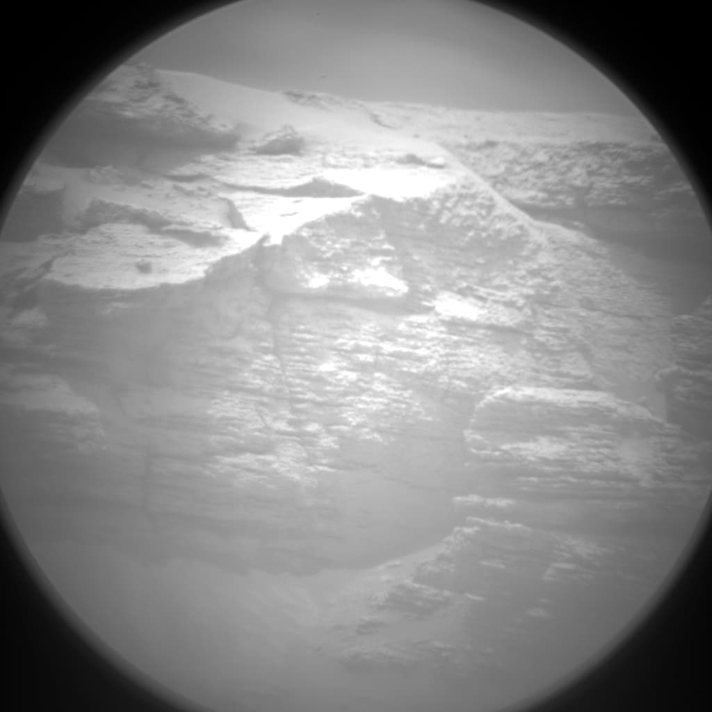 Foto de Marte da câmera CHEMCAM_RMI