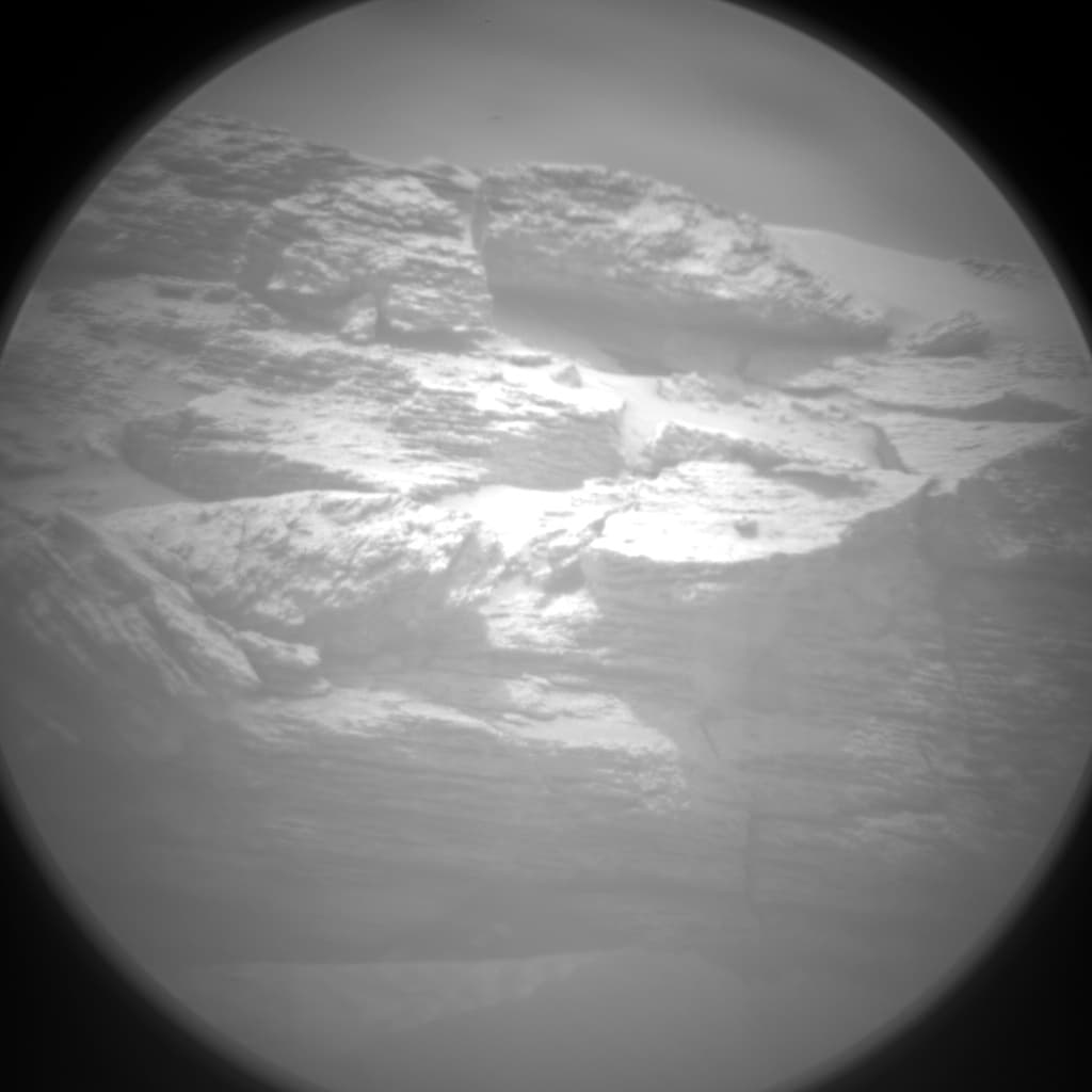 Foto de Marte da câmera CHEMCAM_RMI