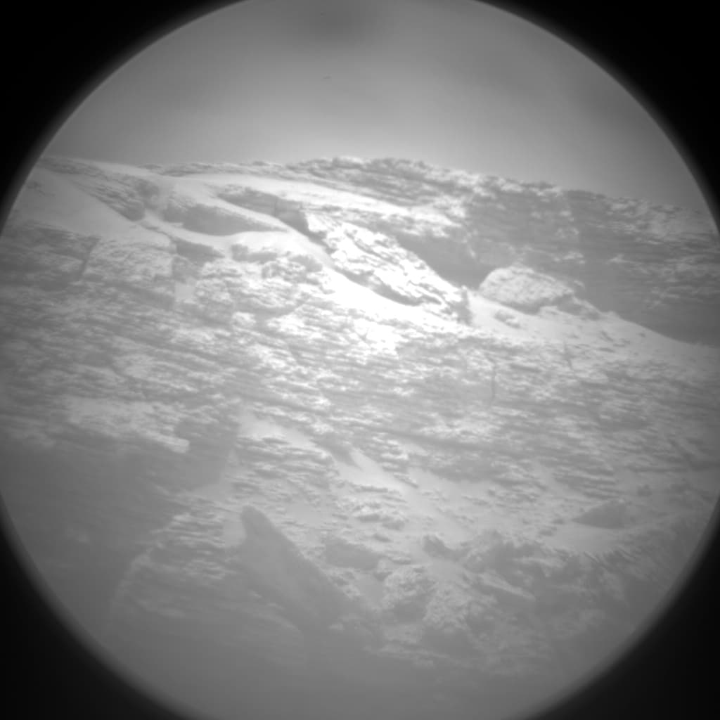 Foto de Marte da câmera CHEMCAM_RMI