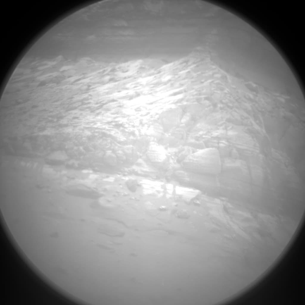 Foto de Marte da câmera CHEMCAM_RMI