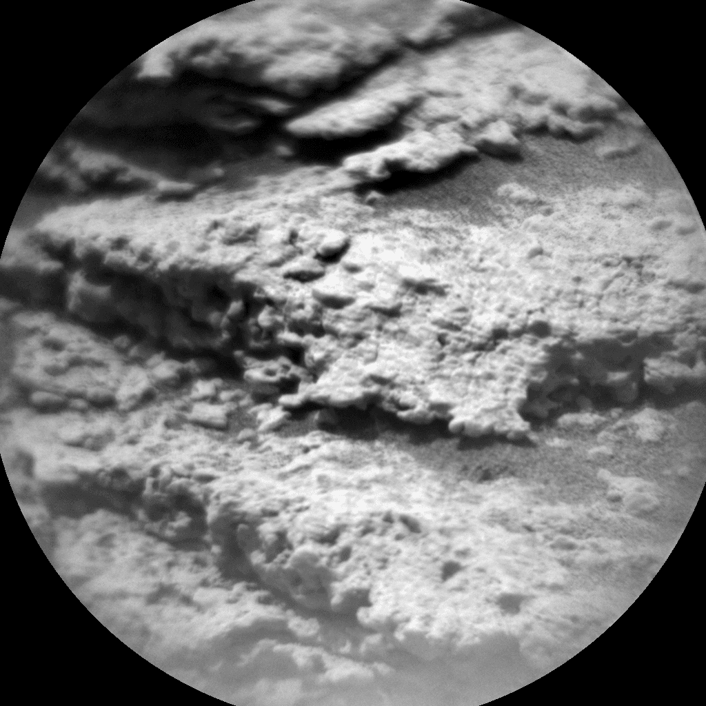 Foto de Marte da câmera CHEMCAM_RMI