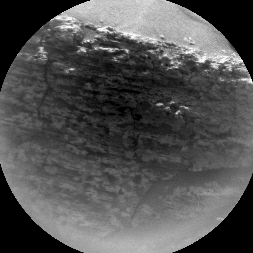 Foto de Marte da câmera CHEMCAM_RMI