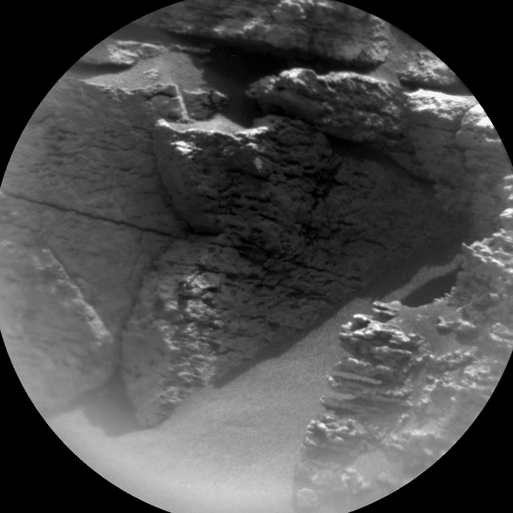 Foto de Marte da câmera CHEMCAM_RMI