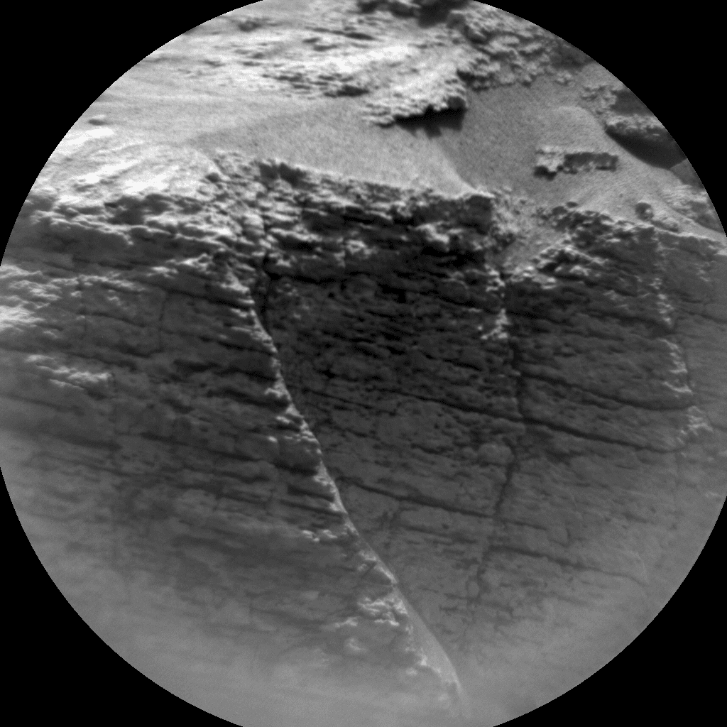 Foto de Marte da câmera CHEMCAM_RMI