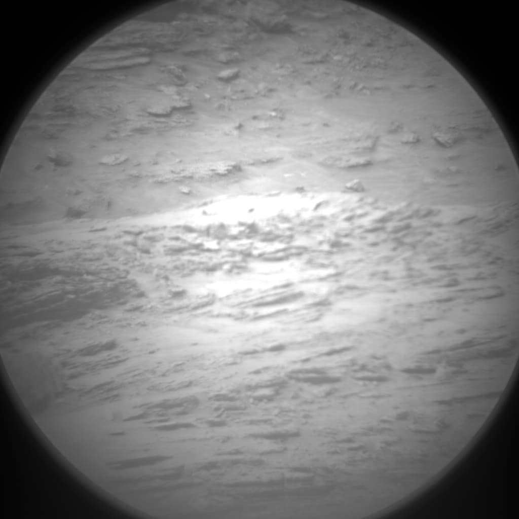 Foto de Marte da câmera CHEMCAM_RMI