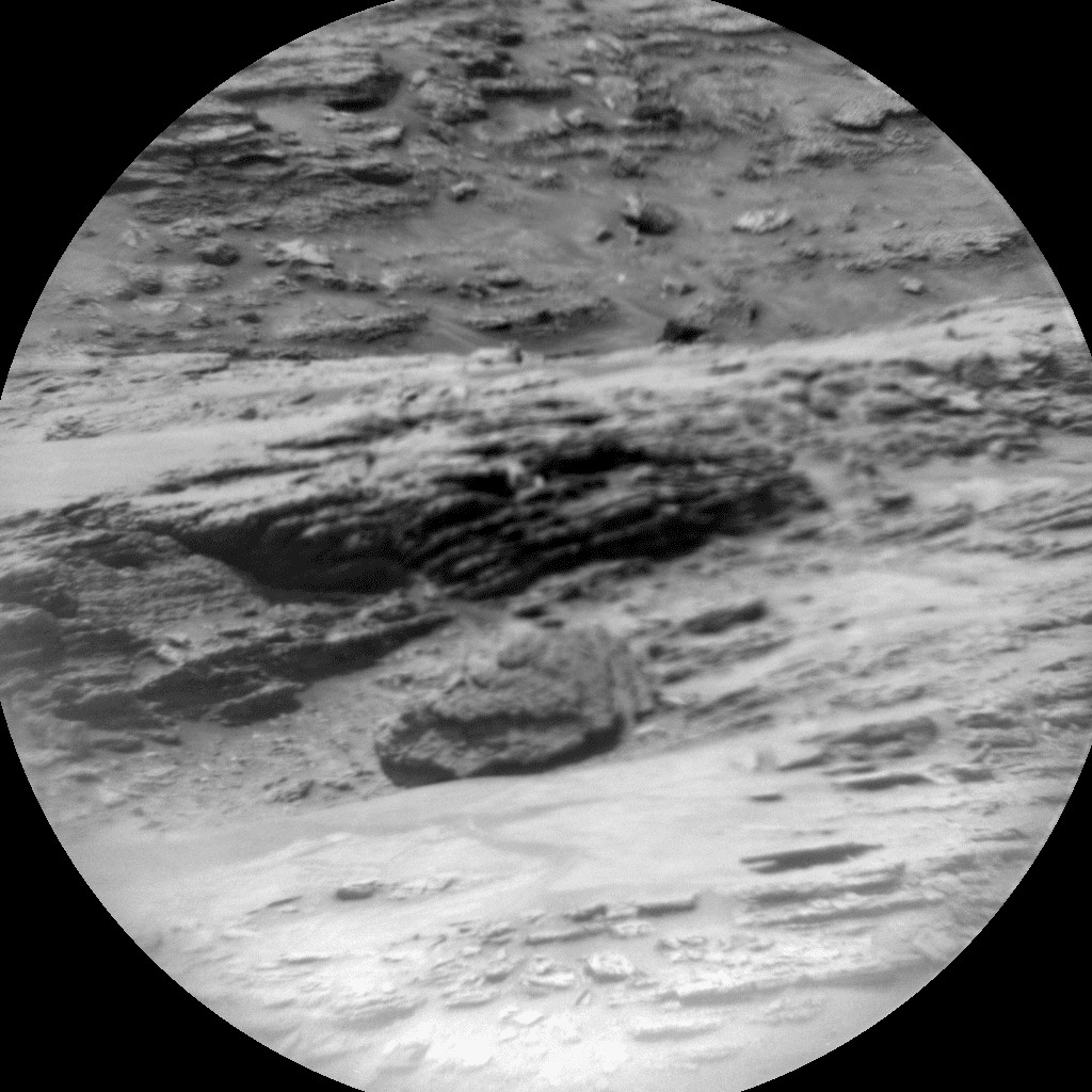 Foto de Marte da câmera CHEMCAM_RMI