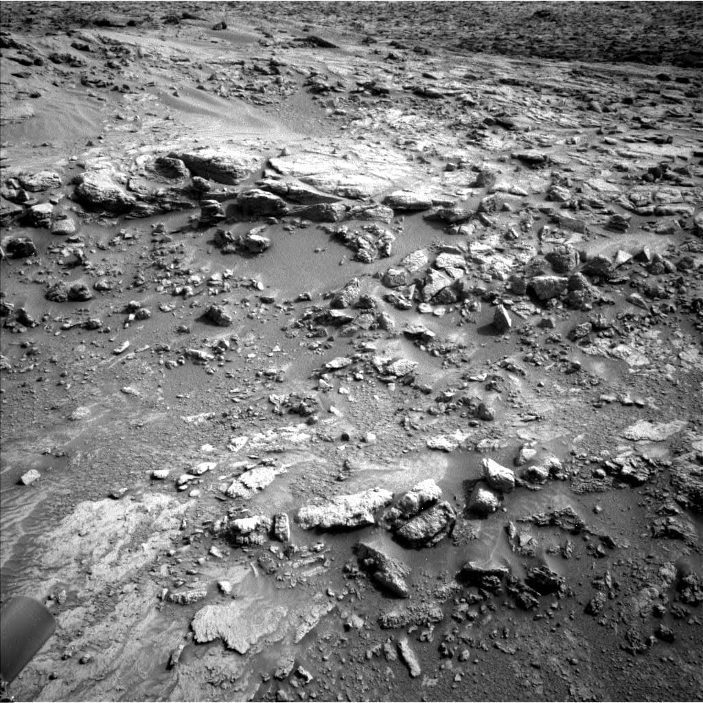 Foto de Marte da câmera NAV_LEFT_B