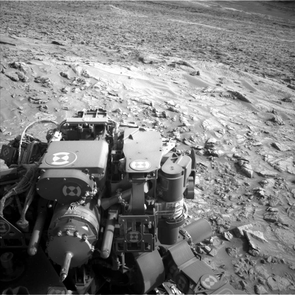 Foto de Marte da câmera NAV_LEFT_B