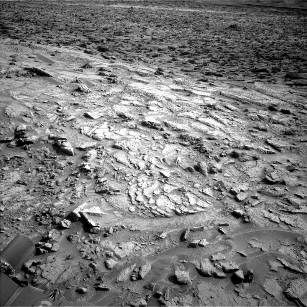 Foto de Marte da câmera NAV_LEFT_B