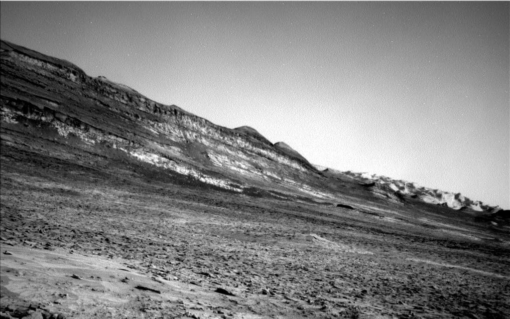 Foto de Marte da câmera NAV_LEFT_B