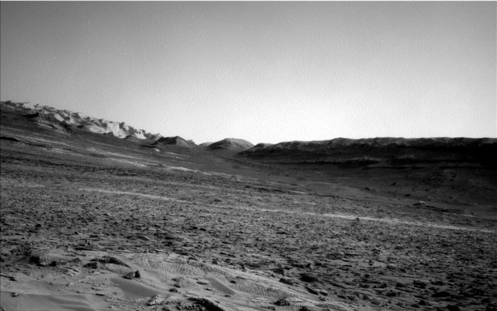 Foto de Marte da câmera NAV_LEFT_B