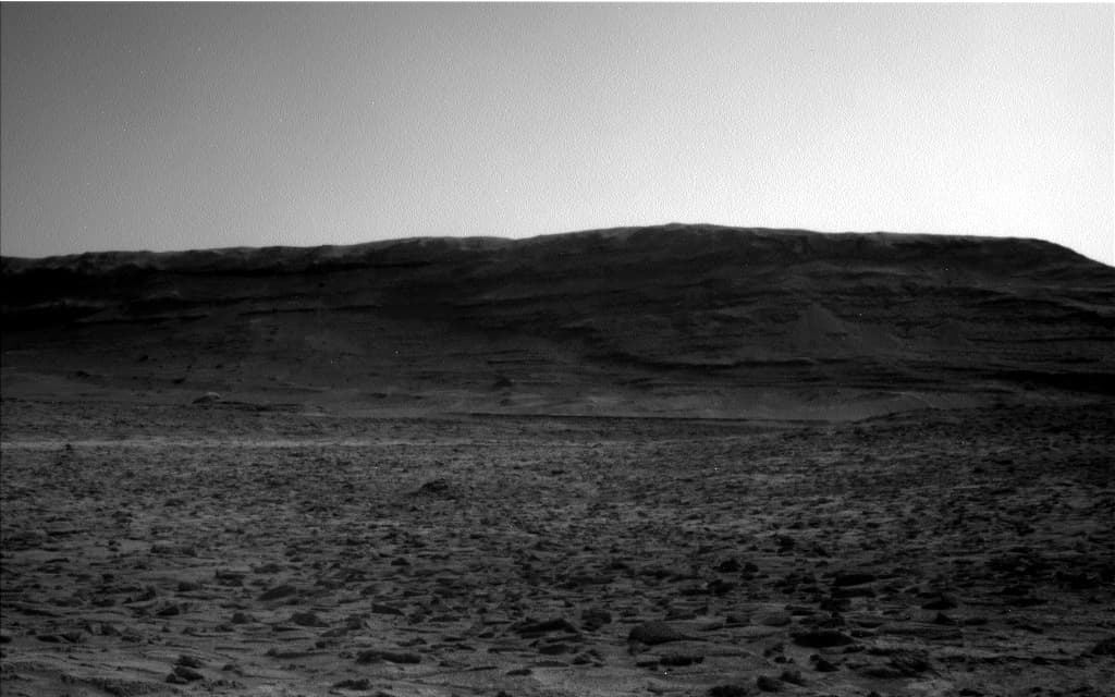 Foto de Marte da câmera NAV_LEFT_B